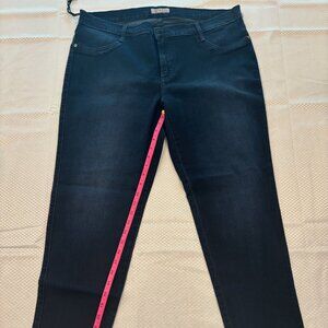 James Jeans - Skinny Leggy - Curvy Legging Jean - 20W 29L - Smolder - (Inv 198)